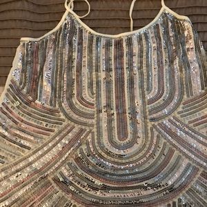 Sequined cami